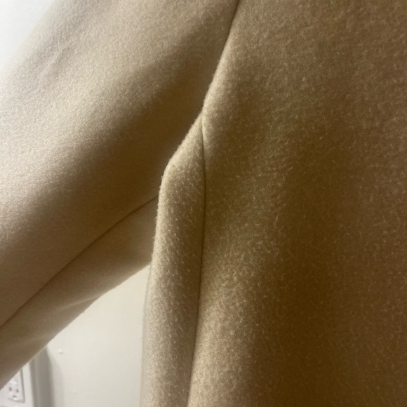 Old Navy polyester & wool dress coat in cream/beige colour - Picture 4 of 4